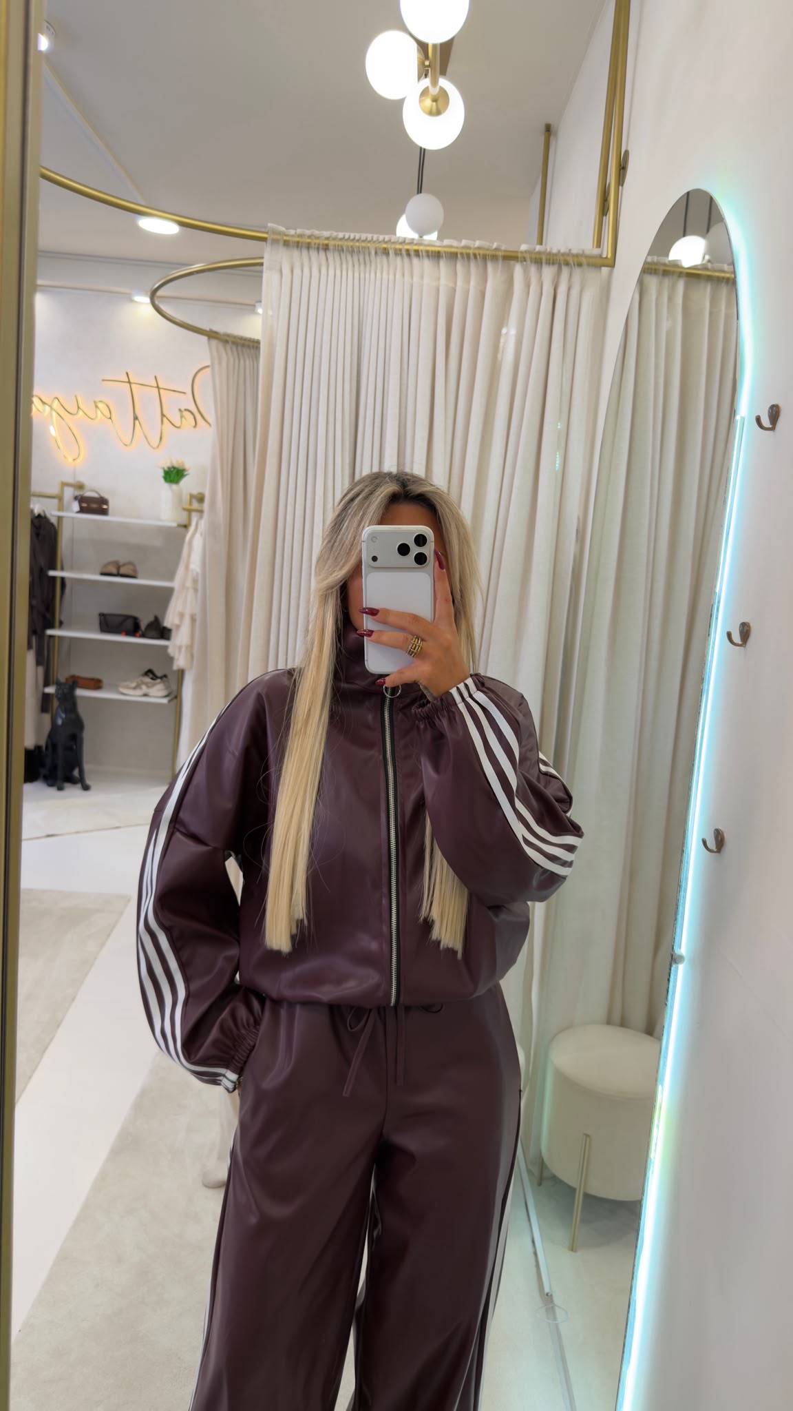 Conjunto Berna Bordô
