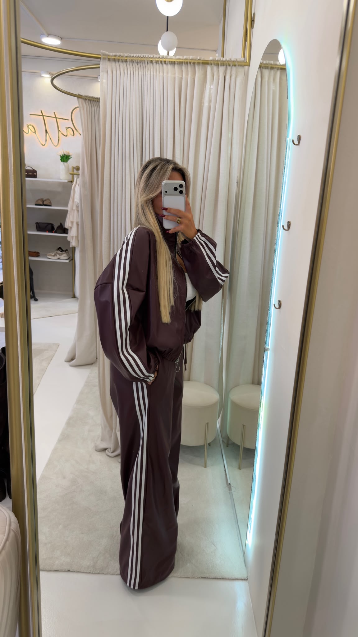 Conjunto Berna Bordô