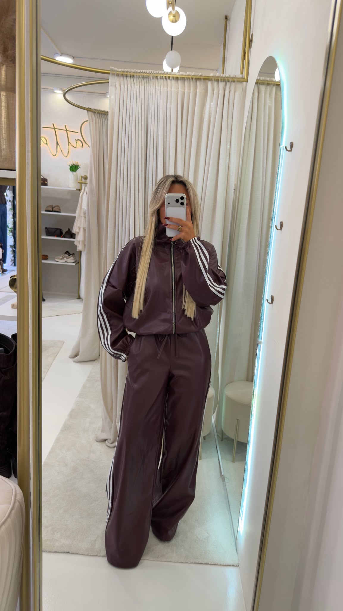 Conjunto Berna Bordô